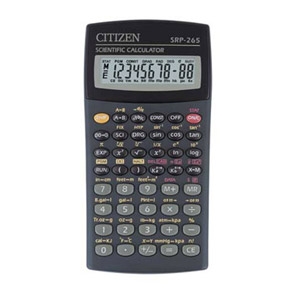 Kalkulator tehnički 8+2mjesta 129 funkcija Citizen SRP-265N blister