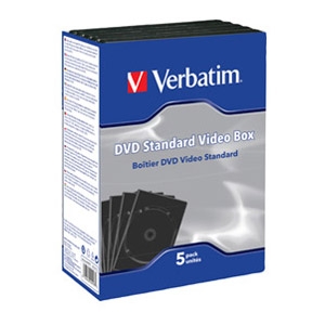Kutija za 1 DVD pk5 Verbatim standardna
