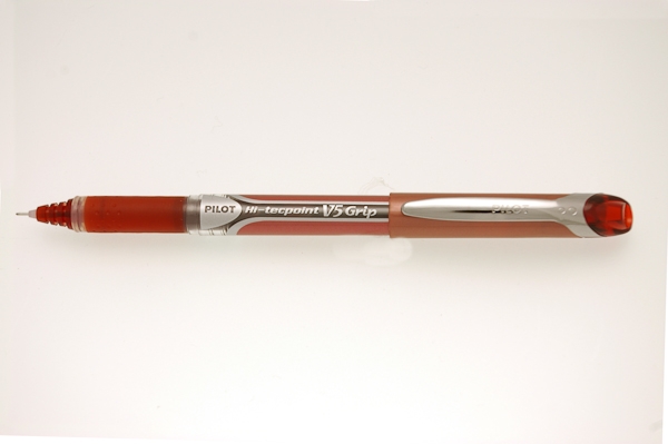 Kemijska olovka PILOT V-BALL GRIP crvena