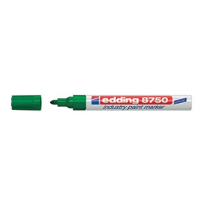 Marker industrijski lakirajući 2-4mm Edding 8750 zeleni