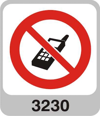 Naljepnica - Zabranjena upotreba mobitela